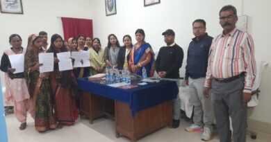 नगर परिषद कार्यालय में  बनमनखी मे स्वच्छता साथी का चयन हुआ