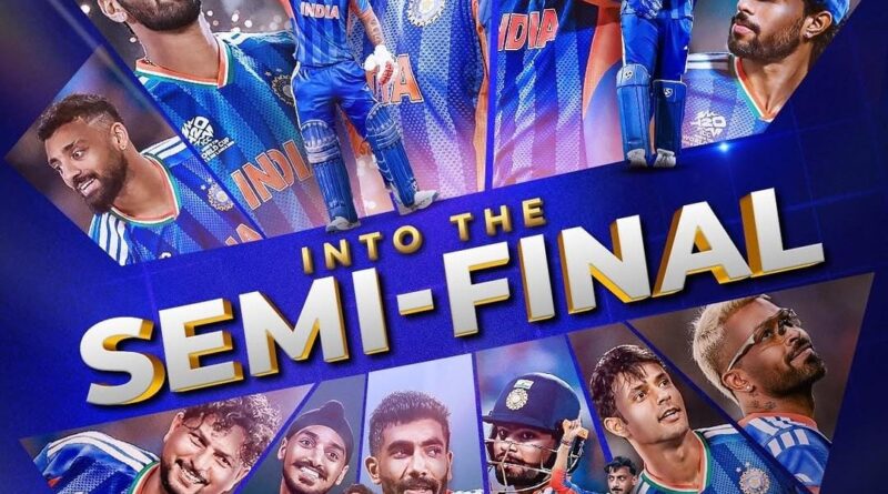 T-20 मुकाबला भारत  पहुंचा सेमिफाइनल में