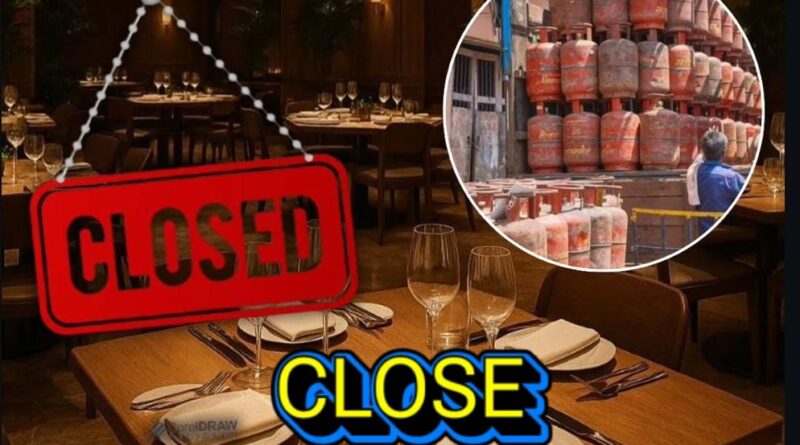 yudh ka asar dikh rha bharat me bhi rasoi guess ki kami se kai restaurant band