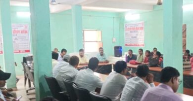 जनगणना को लेकर चार्ज पदाधिकारी का समीक्षात्मक बैठक