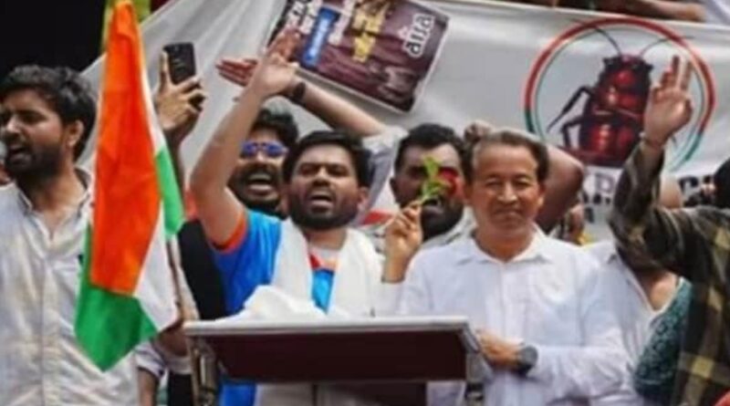 Sonam vaangchhuk ka hunger strike