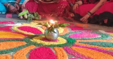aanganbaadi 74 par manaya gya gaodbharai ki rashm